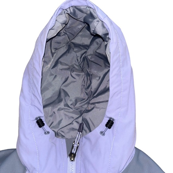 Burton Crown Weatherproof Purple Gray Neon Women’s XS performance pullover - Picture 4 of 14